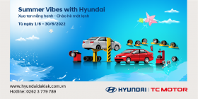 Summer vibes with Hyundai | Xua tan nắng hanh – Chào hè mát lạnh